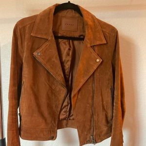 Blank NYC Suede Moto Jacket